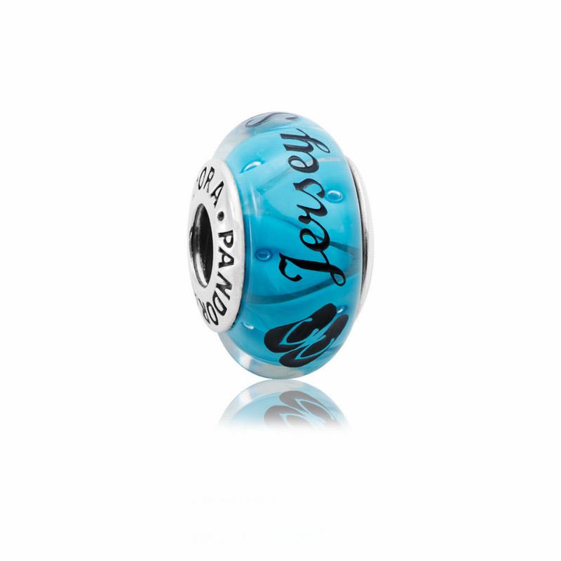 Pandora Jersey Shore Murano Charm Silver Egypt QI4927051